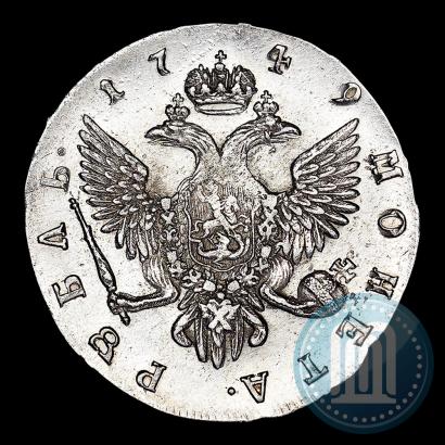 Фото 1 рубль 1749 года СПБ 