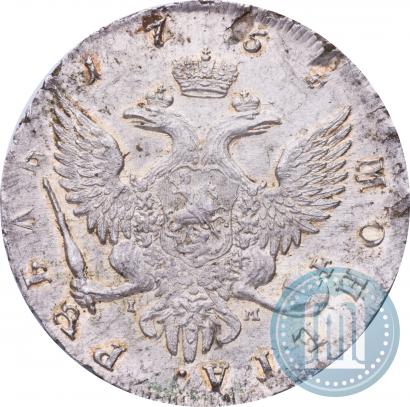 Picture 1 rouble 1754 year СПБ-IМ "Portrait by Benjamin Scott"