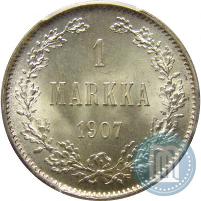 Picture 1 markka 1907 year L 
