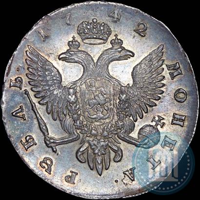Picture 1 rouble 1742 year СПБ 