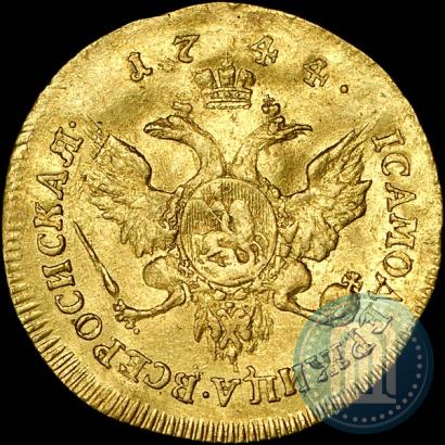 Picture 1 ducat 1744 year  