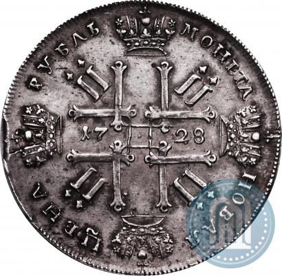 Фото 1 рубль 1728 года  "Тип 1728"