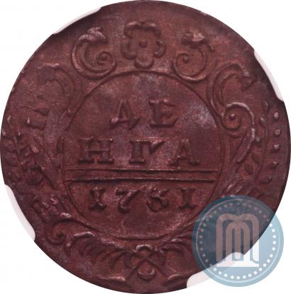 Фото Денга 1731 года  