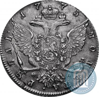 Фото 1 рубль 1775 года СПБ-ФЛ 