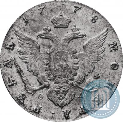 Picture 1 rouble 1778 year СПБ-ФЛ 