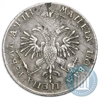 Фото 1 рубль 1718 года OK-L 