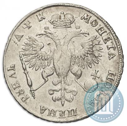 Фото 1 рубль 1720 года OK "Портрет в латах"