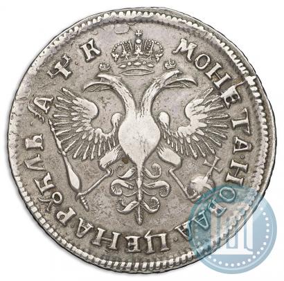 Фото 1 рубль 1720 года OK "Портрет в латах"