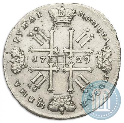 Фото 1 рубль 1729 года  "Тип 1729"