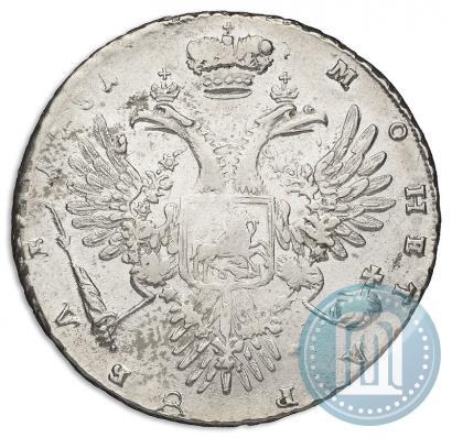 Picture 1 rouble 1731 year  
