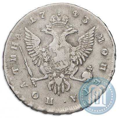 Picture Poltina 1743 year ММД 