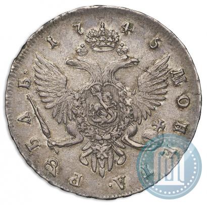 Picture 1 rouble 1745 year СПБ 
