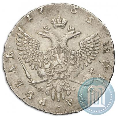 Picture 1 rouble 1755 year ММД-МБ 