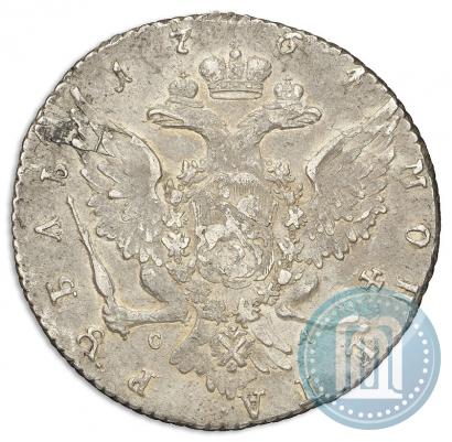 Picture 1 rouble 1764 year СПБ-СА 