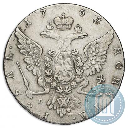 Фото 1 рубль 1768 года ММД-EI 