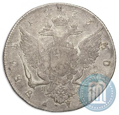 Picture 1 rouble 1773 year СПБ-ЯЧ-Т.I. 