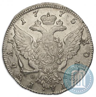 Picture 1 rouble 1775 year СПБ-ФЛ 