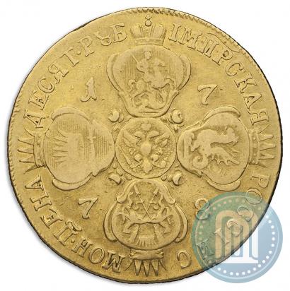 Picture 10 roubles 1778 year СПБ 