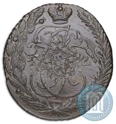 Picture 5 kopecks 1796 year ЕМ "Paul's restrike"