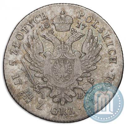 Picture 5 złotych 1817 year IB 