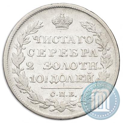 Фото Полтина 1827 года СПБ-НГ 