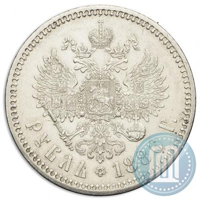 Фото 1 рубль 1886 года (АГ) 