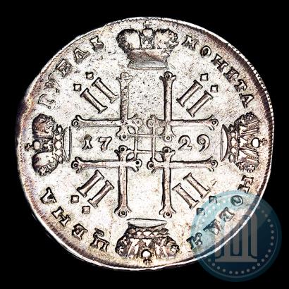 Фото 1 рубль 1729 года  "Тип 1729"