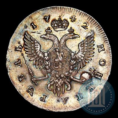 Picture 1 rouble 1742 year СПБ 