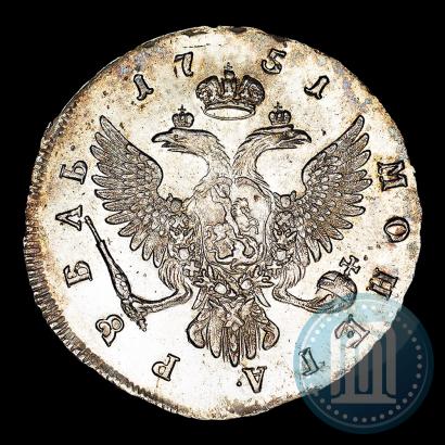 Picture 1 rouble 1751 year ММД 