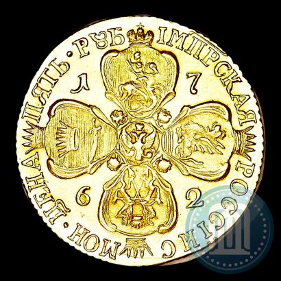 Picture 5 roubles 1762 year СПБ 