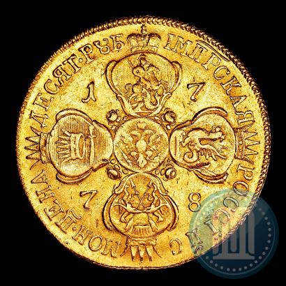 Picture 10 roubles 1778 year СПБ 