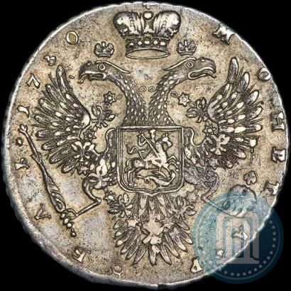 Фото 1 рубль 1730 года  