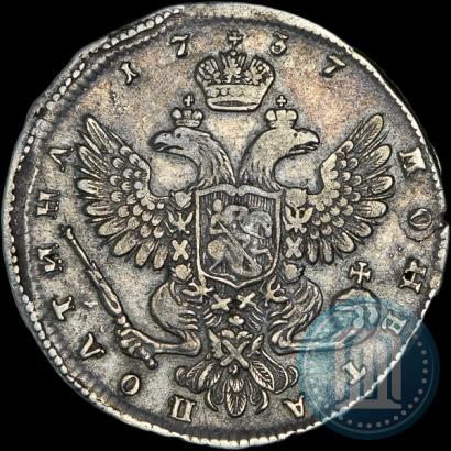 Фото Полтина 1737 года  "Московский тип"