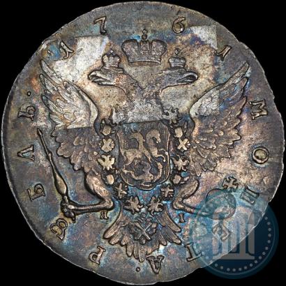 Picture 1 rouble 1761 year СПБ-ЯI 
