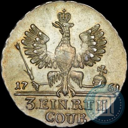 Picture 1/3 Thaler 1761 year  