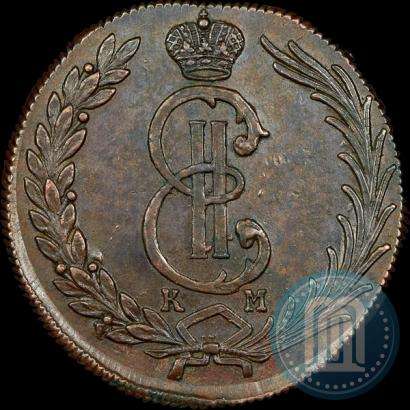 Picture 10 kopecks 1776 year КМ 