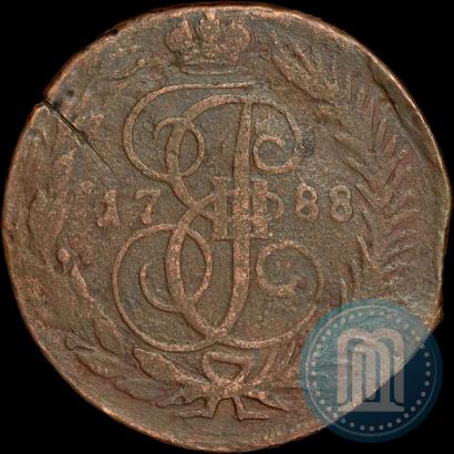 Фото 2 копейки 1788 года ТМ 
