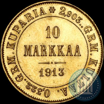 Фото 10 марок 1913 года S 