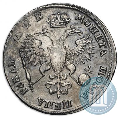 Фото 1 рубль 1720 года  "Портрет в латах"