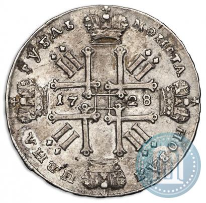 Фото 1 рубль 1728 года  "Тип 1728"