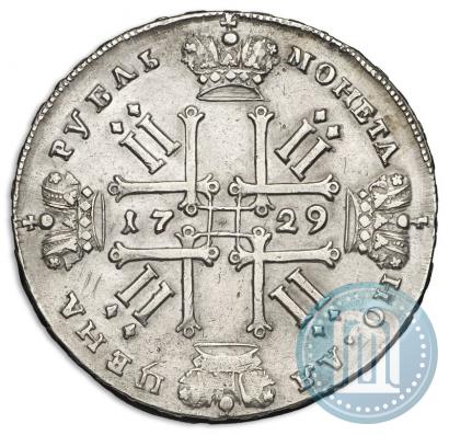 Picture 1 rouble 1729 year  "Type of 1728"