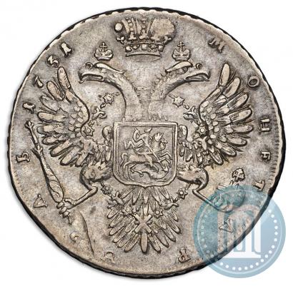 Picture 1 rouble 1731 year  