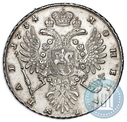 Picture 1 rouble 1734 year  "Type of 1735"