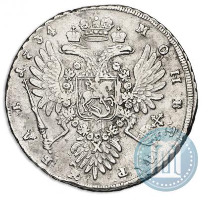 Picture 1 rouble 1734 year  "Type of 1735"
