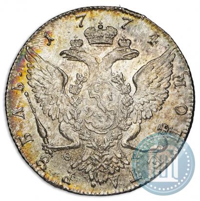 Picture 1 rouble 1774 year СПБ-ФЛ 