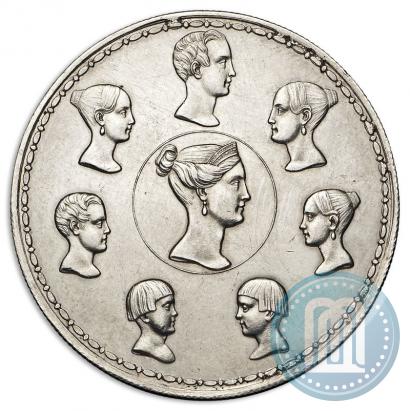 Picture 1,5 roubles - 10 złotych 1836 year П.У. "Family rouble"