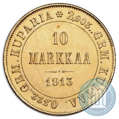 Picture 10 markkaa 1913 year S 
