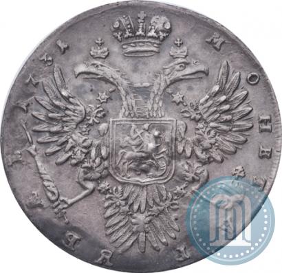 Picture 1 rouble 1731 year  