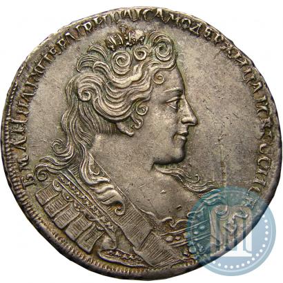 Фото 1 рубль 1731 года  
