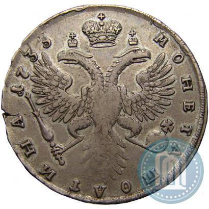 Picture Poltina 1733 year  
